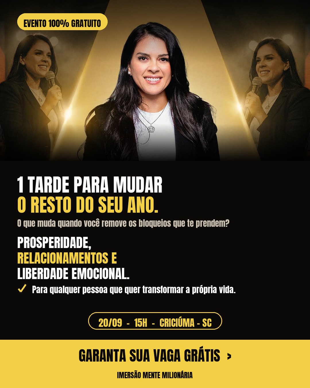 1 tarde muda o ano — Criciúma