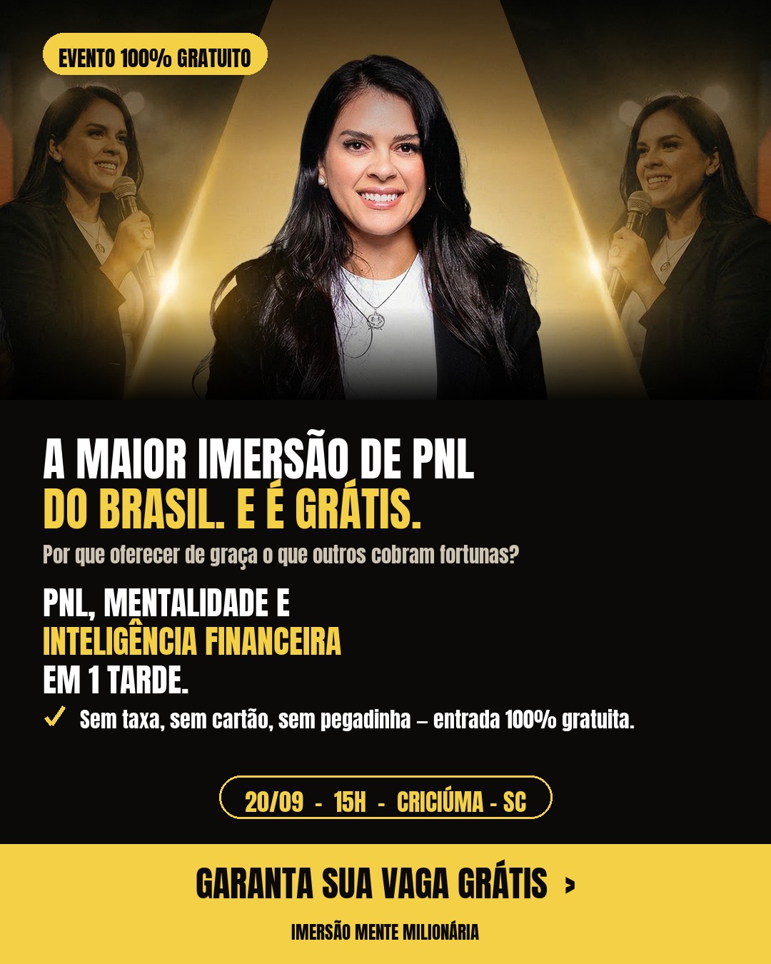 Maior imersão de PNL — Criciúma