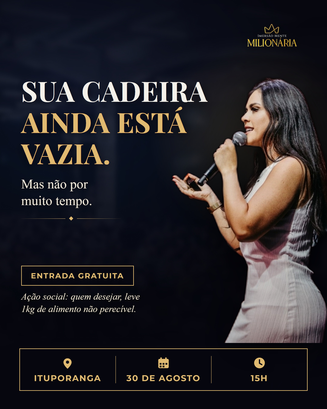 Sua cadeira ainda está vazia — Ituporanga