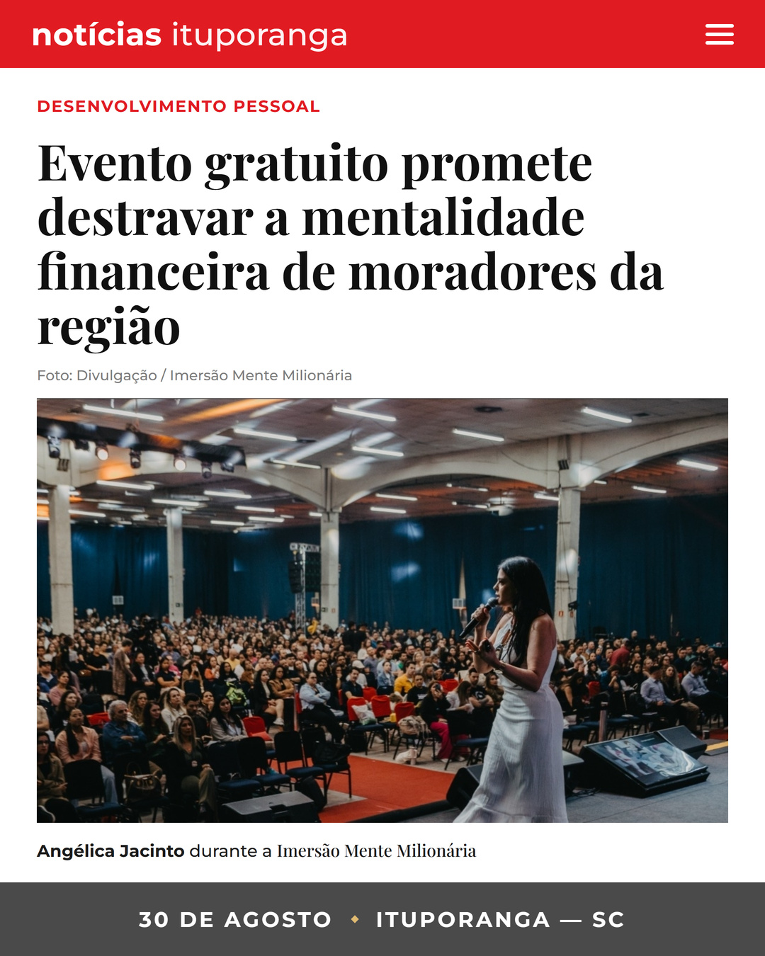 Notícia — Ituporanga