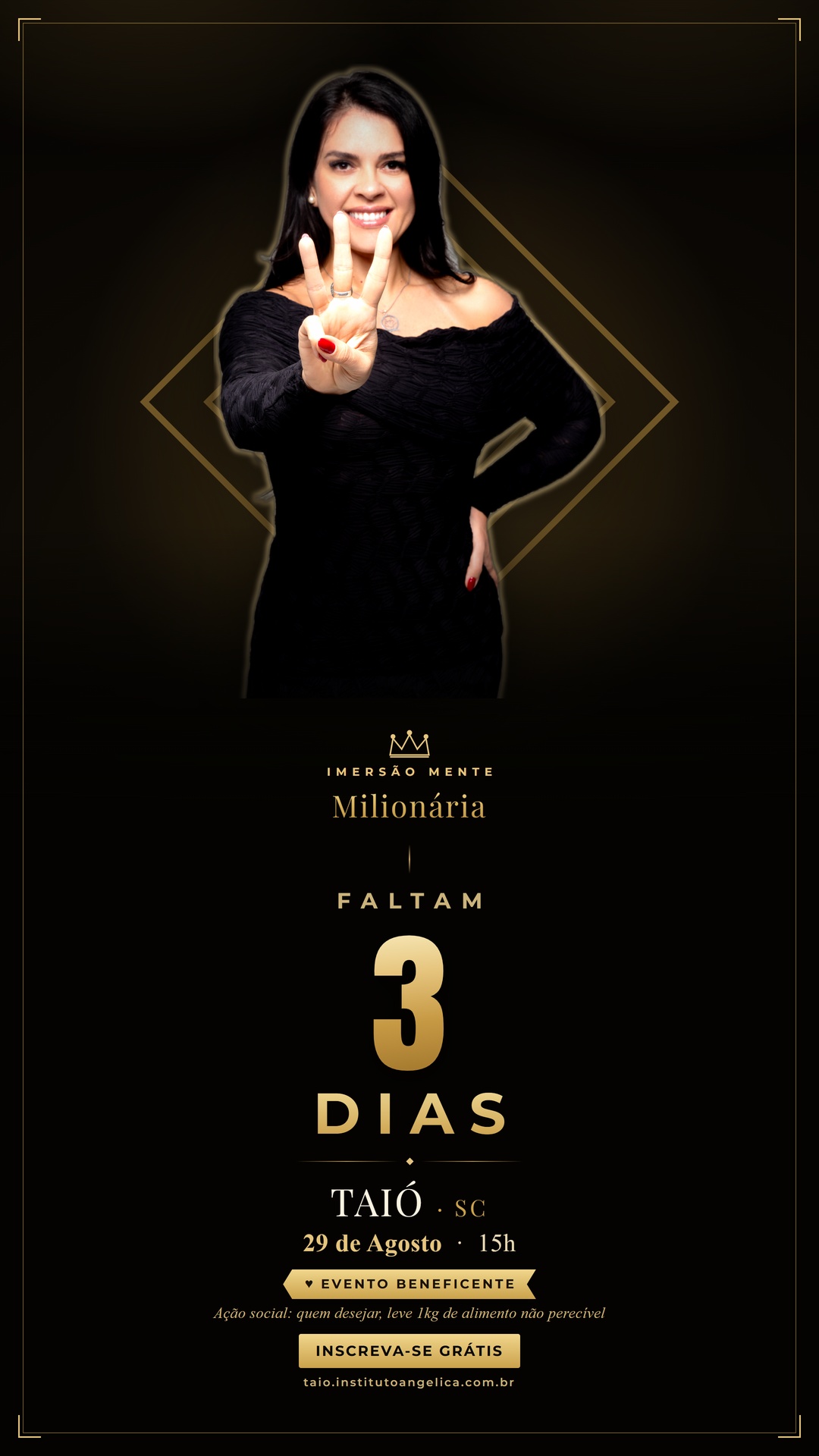 Faltam 3 dias — Taió