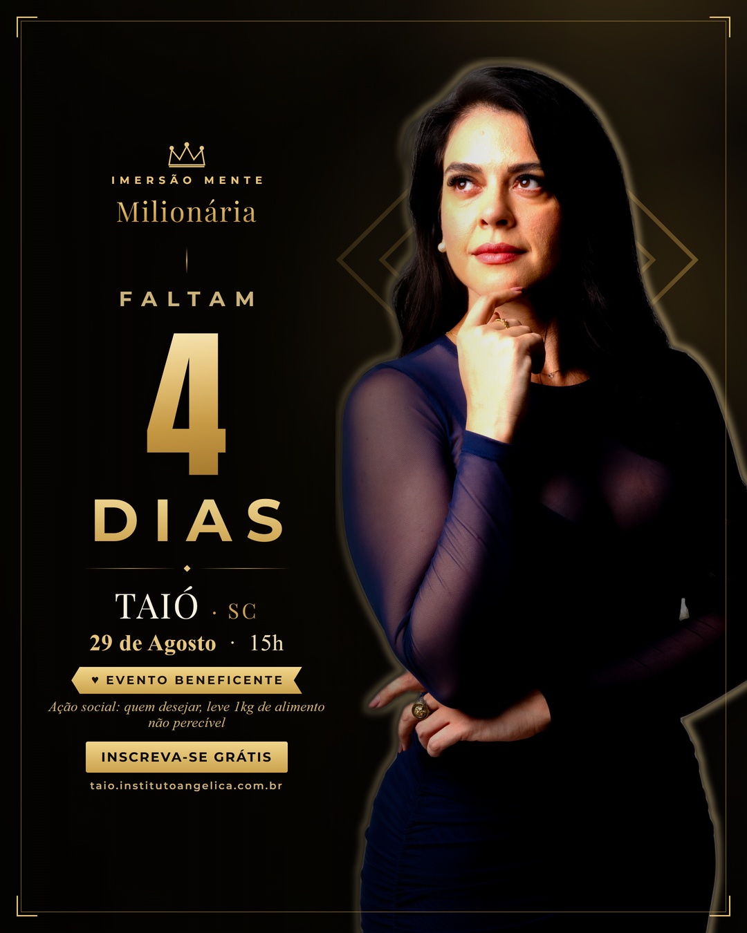 Faltam 4 dias — Taió