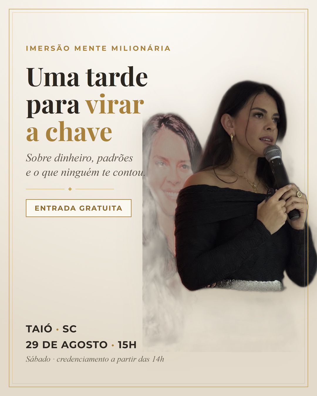 Convite claro — Taió