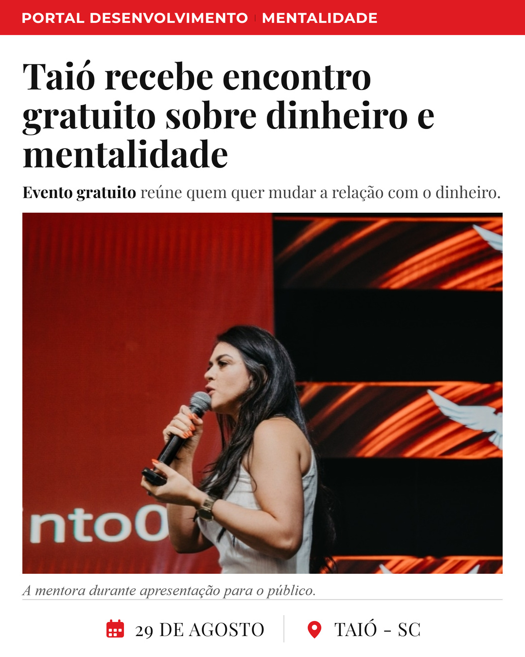 Jornal clássico — Taió