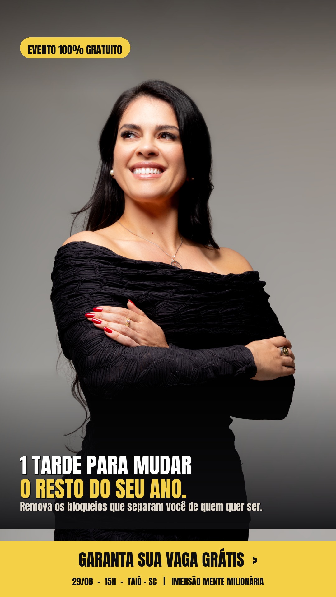1 tarde muda o ano — Taió