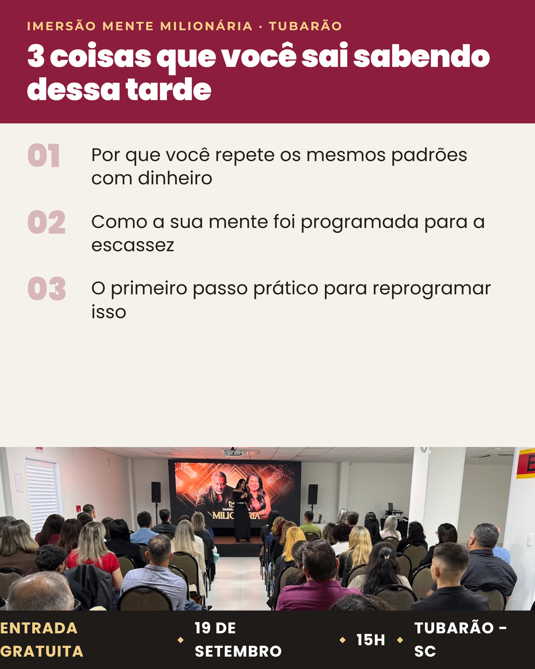 3 coisas que você sai sabendo — Tubarão